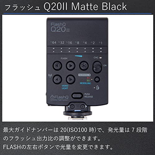 ライトピックスラボ FlashQ Q20II Matte Black 5