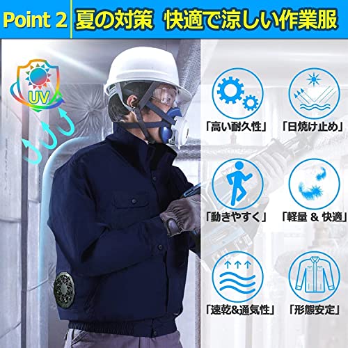 空調作業服 3
