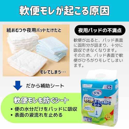 軟便モレを防ぐシート 4
