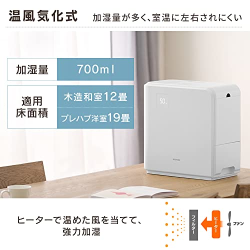 気化ハイブリッド加湿器（イオン無し）  5
