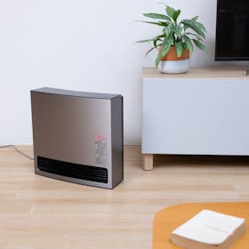 置いてるだけでオシャレ! ノーリツ 都市ガス用 ガスファンヒーター ノーリツ ガスファンヒーター Deluxe Type GFH-4007Dの評判