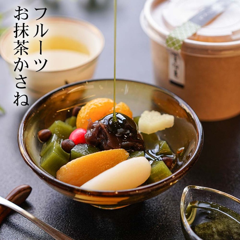フルーツあんみつセット 5