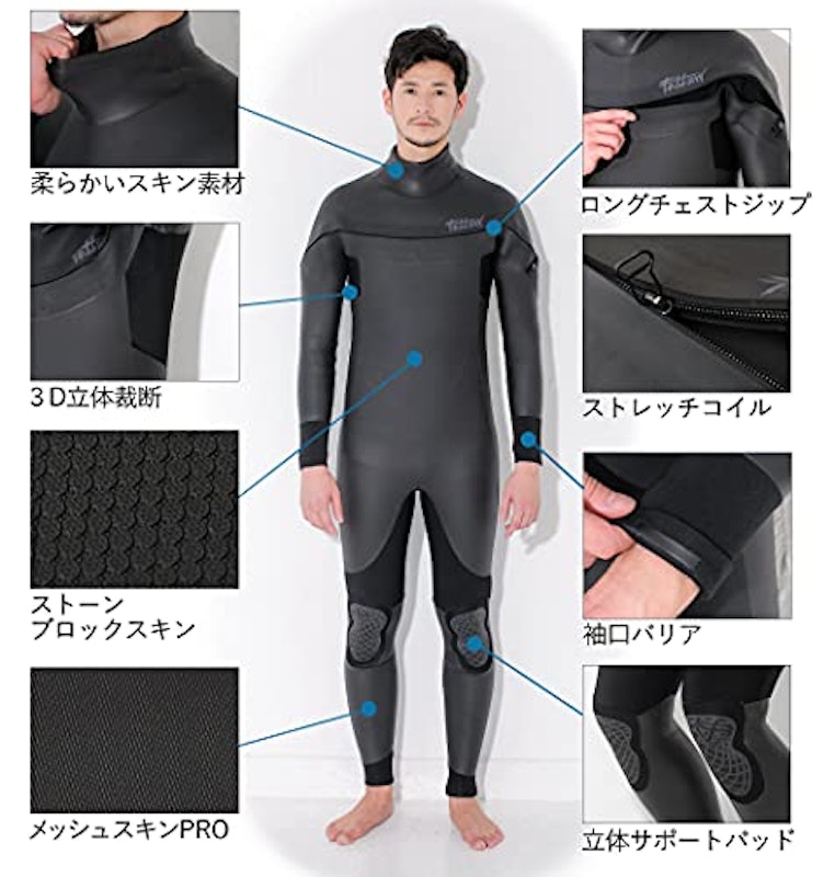 セミドライスーツ 3