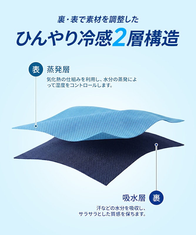 冷感ポンチョ 5