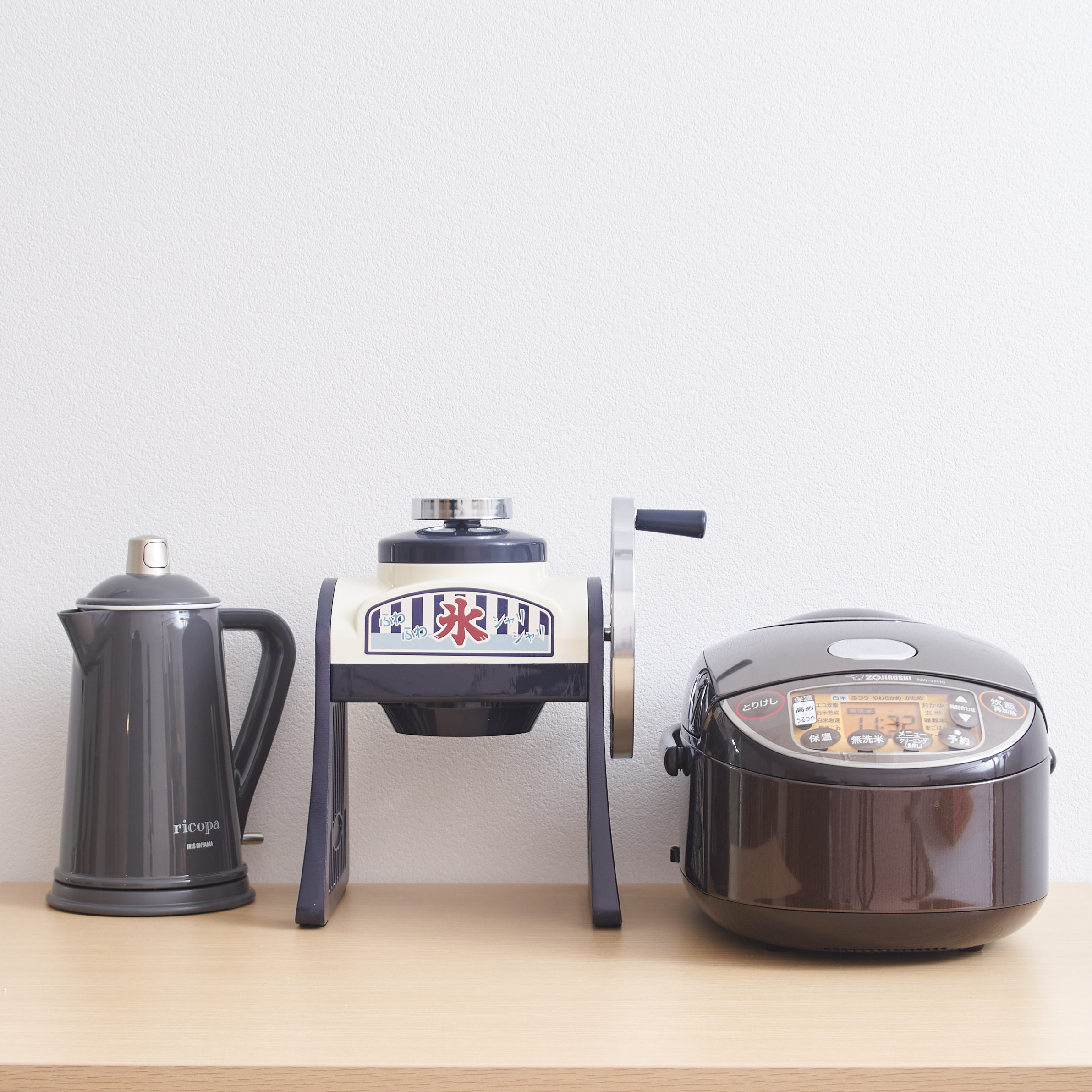 氷屋さんシャリッとフワッとかき氷器 10