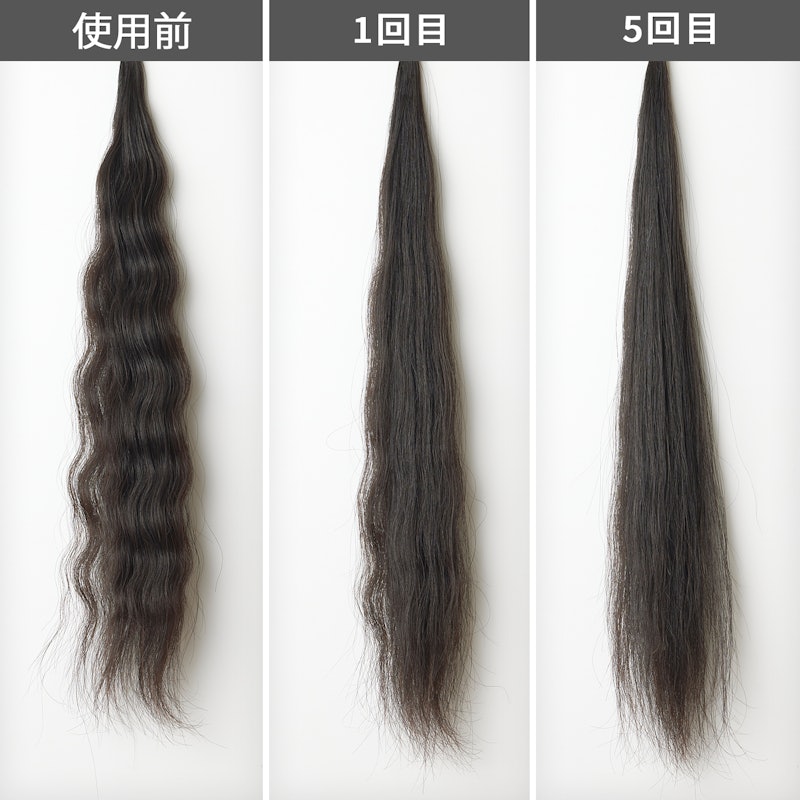 マイナスイオン2WAYスチームヘアーアイロン 8