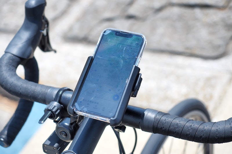 自転車スマホホルダー 2