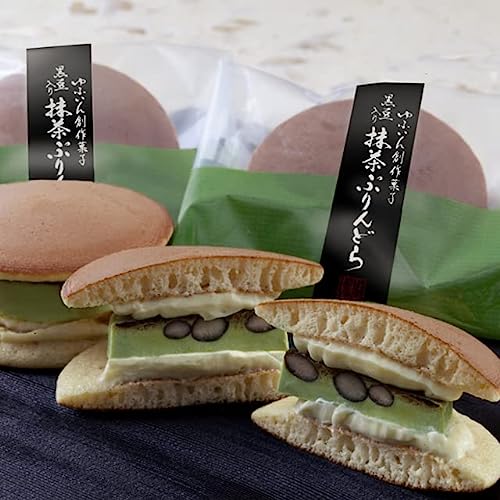 黒豆入り抹茶ぷりんどら  1