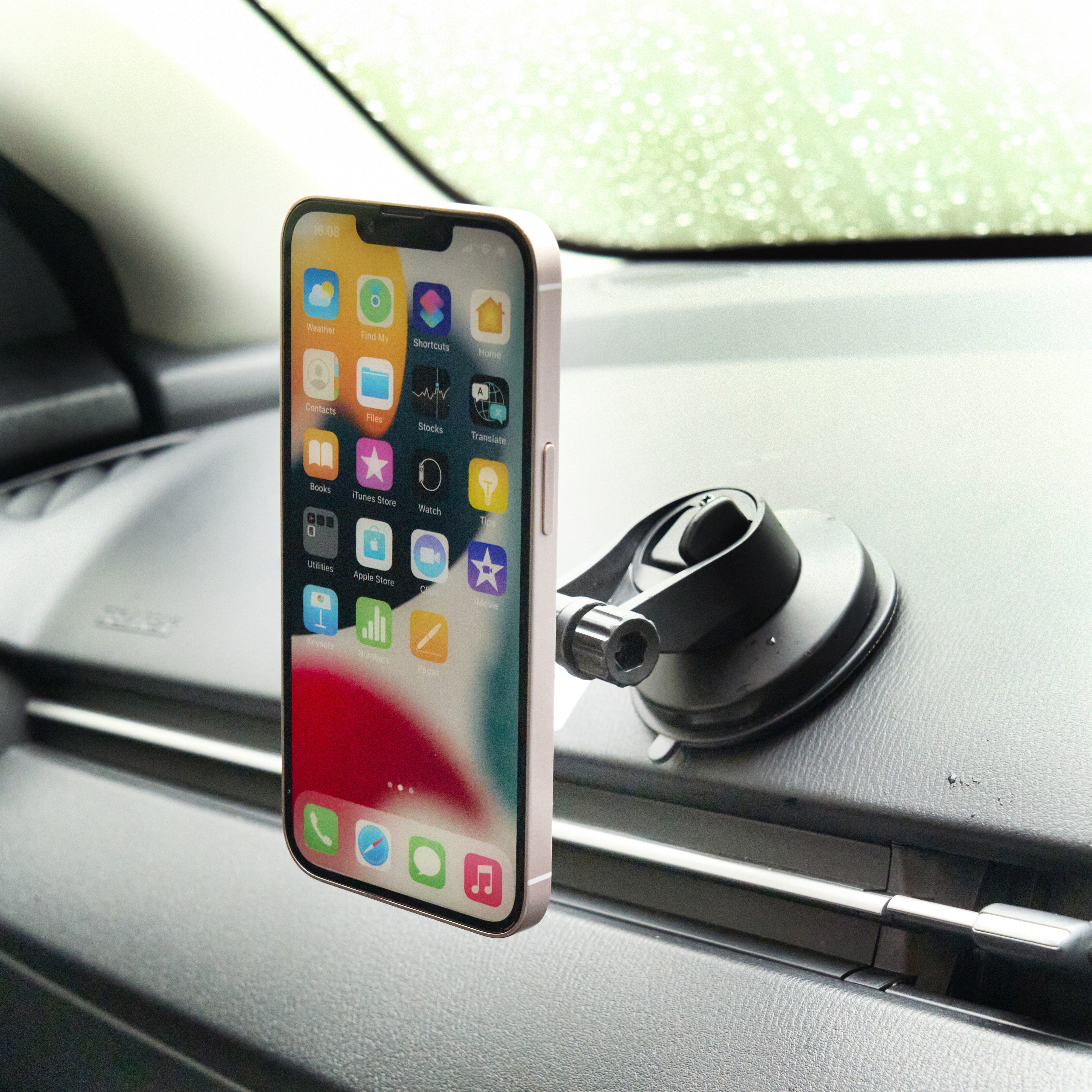 ☆充電スマホホルダースタイリッシュ、車内の最適アイテム