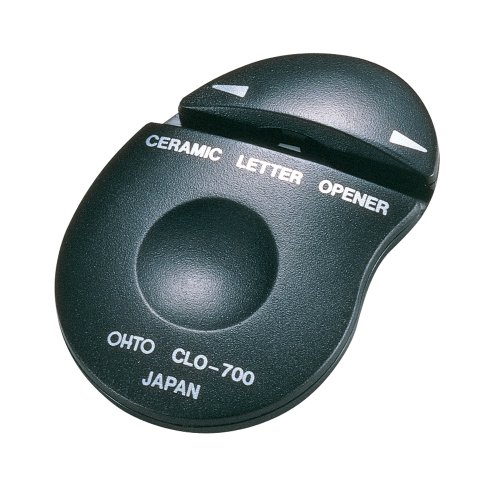 セラミック レターオープナー OHTO CLO-700 レターパックの開閉に便利