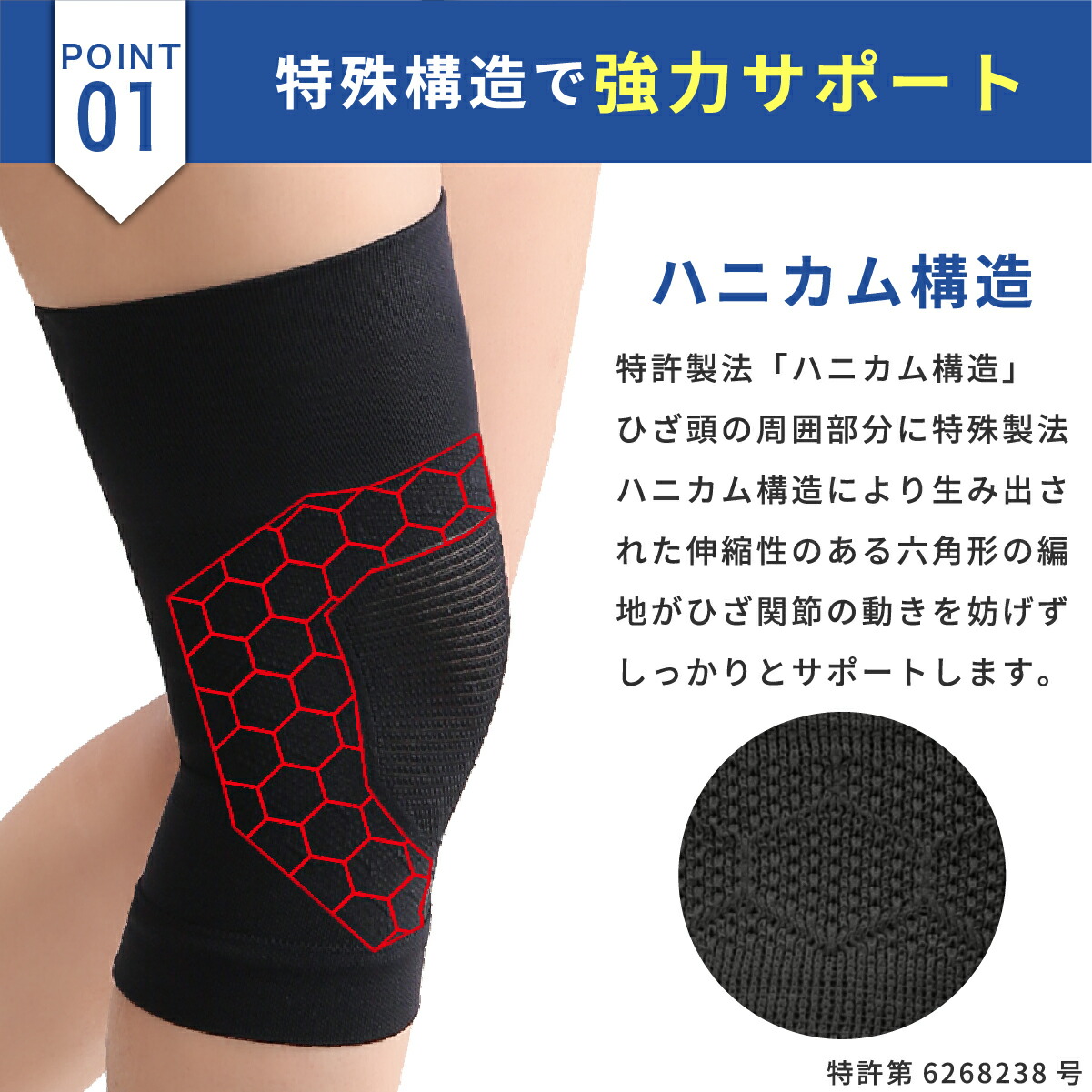 ひざサポーター 2