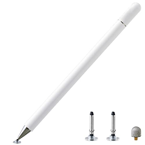タッチペン スマホ 2way タブレット 滑らか 簡単 滑り止め スタイラスペン 細い 太い 2種のペン先 使いやすい キャップ ゲーム