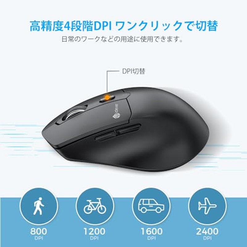 ワイヤレスマウス 8