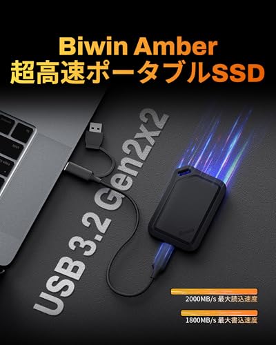 Amber 外付けSSD 2
