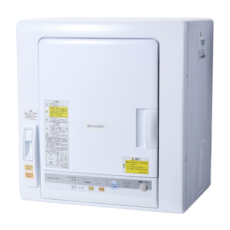 衣類乾燥機 HITACHI DE-N60WV(W) - アイロン