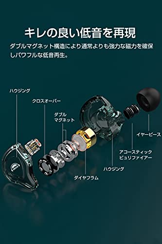 有線カナル型イヤホン 3