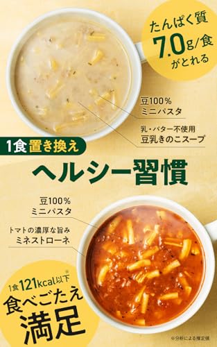 ゼンブミール 糖質オフ スープパスタ セット 4
