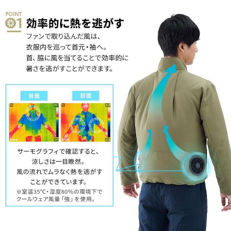 クールウェアFNCT長袖セット 6