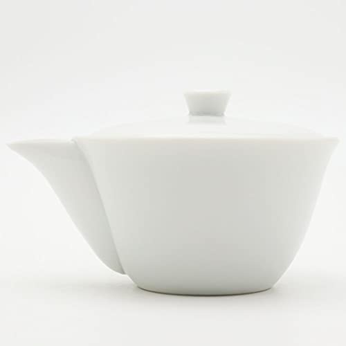 宝瓶 白磁 陶網 美濃焼 茶器 急須 3