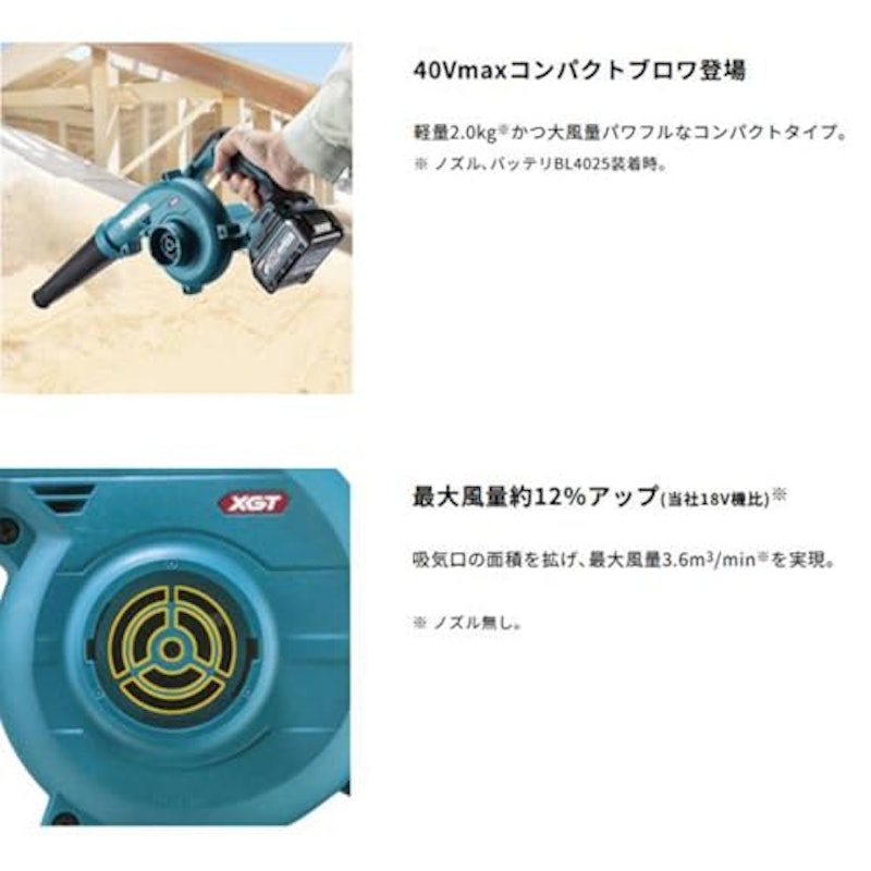 充電式ブロワ 3
