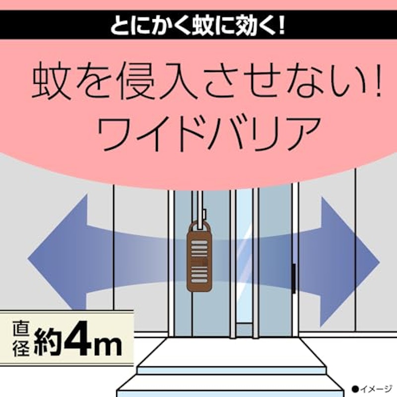 蚊に効く吊るだけプレート 玄関用 3