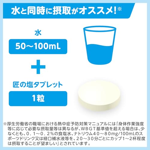 匠の塩タブレット 500g 3種アソート 4