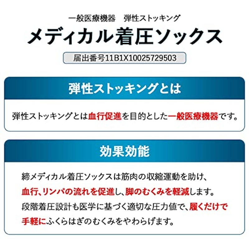 メディカル着圧ソックス 3