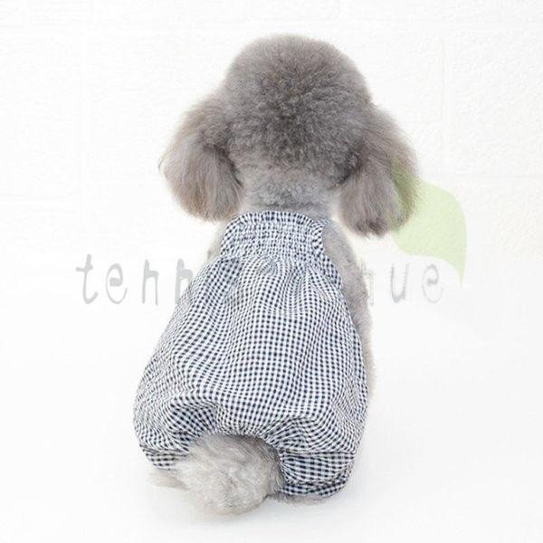 犬服 ワンピース チェック柄 7