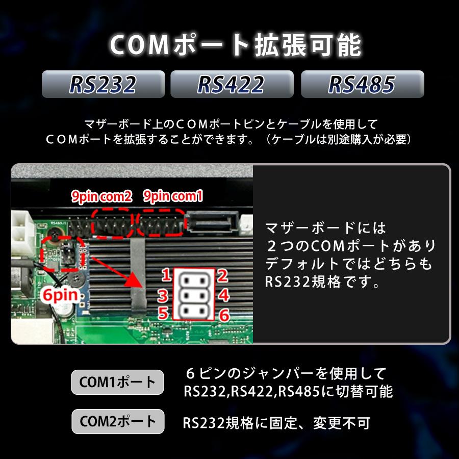 ファンレスミニPC 10