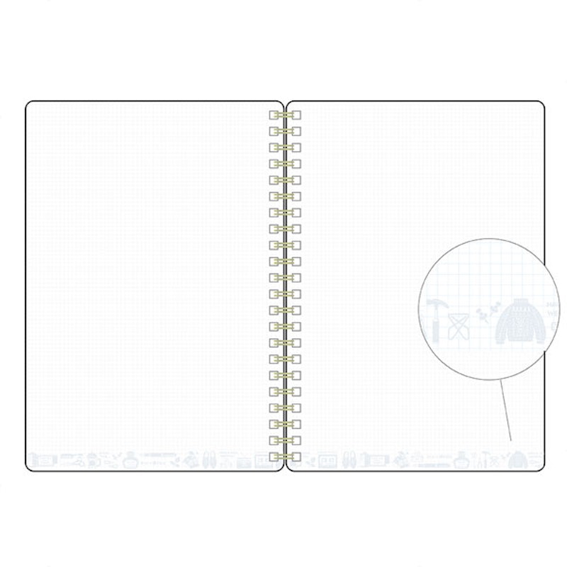 2025 eric×klaid Ring diary B6 9