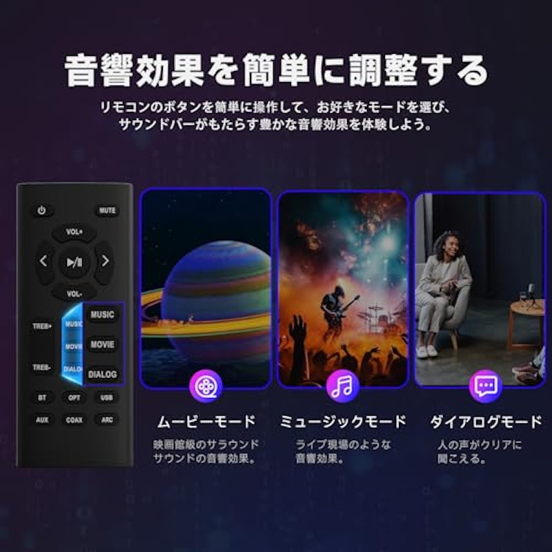 BESTISAN サウンドバー 3