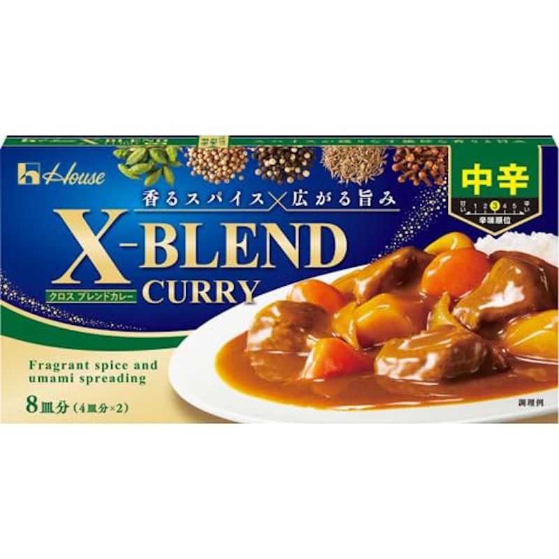 クロスブレンドカレー 中辛 1