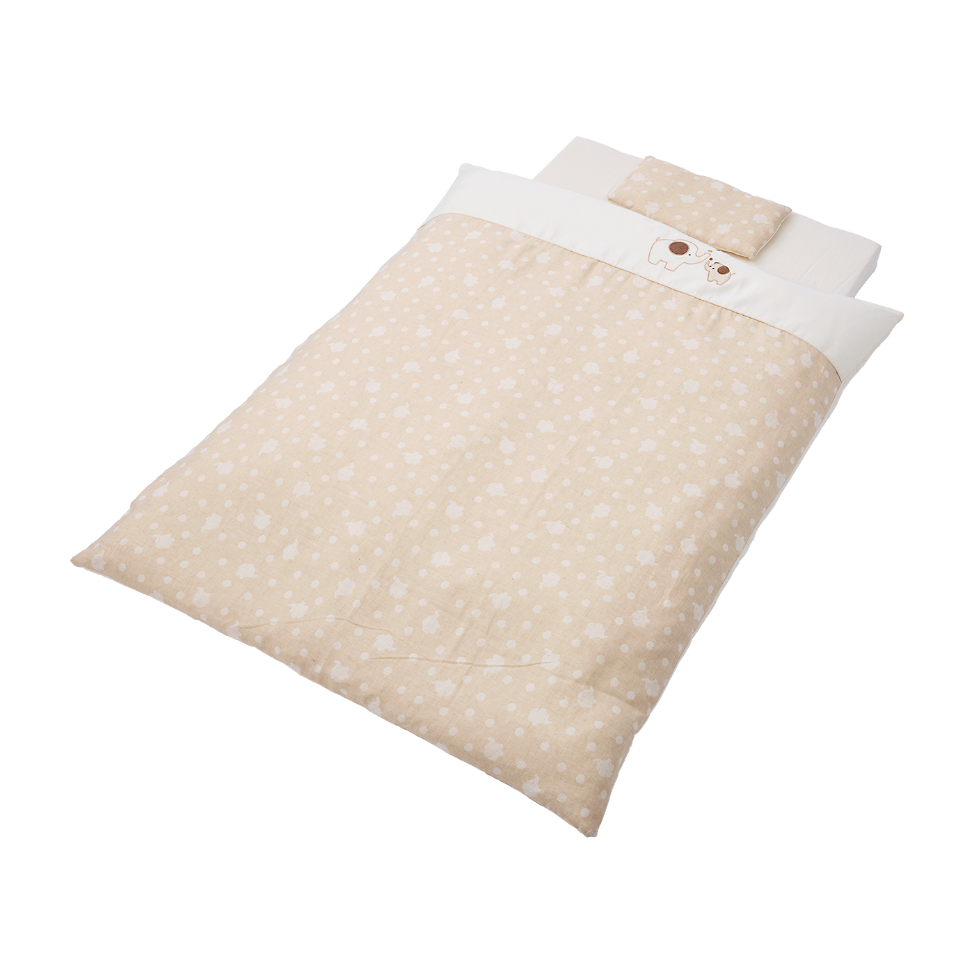 スヌーピー羽毛カバーリング組ふとん10点セット・日本製・綿100