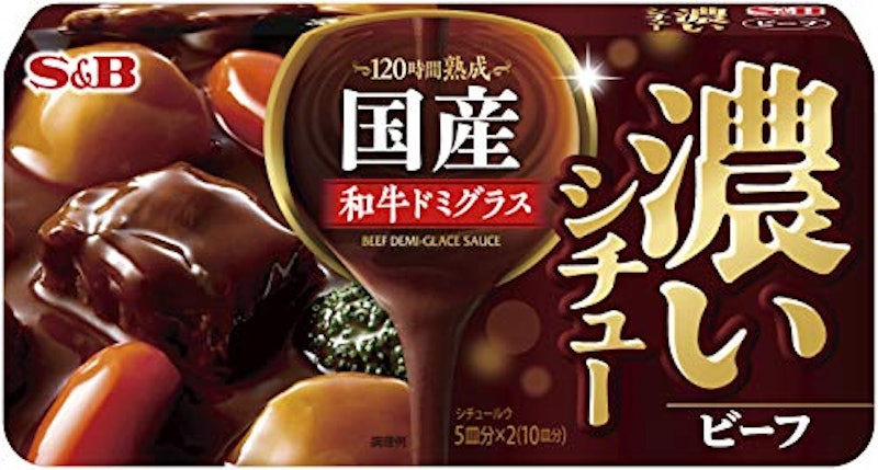 S&B 濃いシチュー ビーフ 1