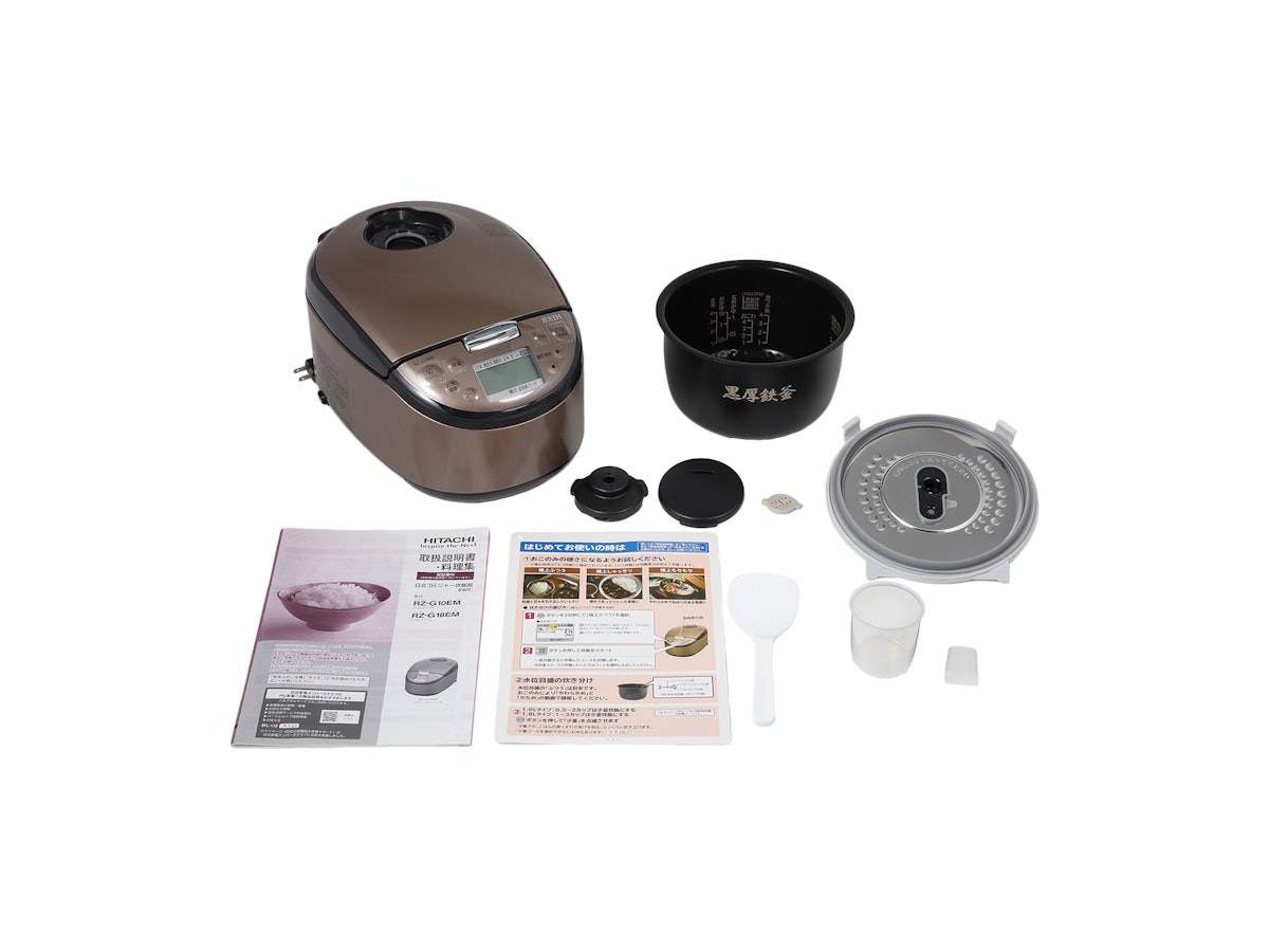 圧力IH炊飯器 5.5合炊き 新品未使用 日立HITACHI RZ-G10EMT 日立 圧力IHジャー炊飯器 RZ-G10EMをレビュー!クチコミ・評判を