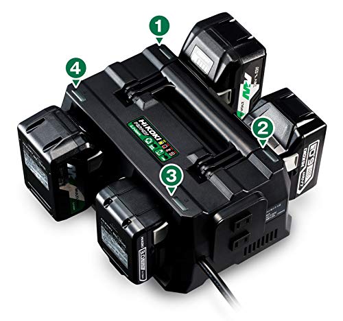 HIKOKI ハイコーキ　バッテリー5つ　充電器 リチウムイオンコードレス製品 / 蓄電池・充電器 - HiKOKI