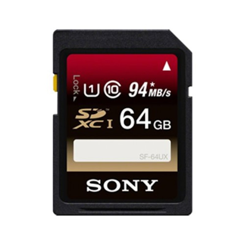 SDXCメモリーカード64GB 1