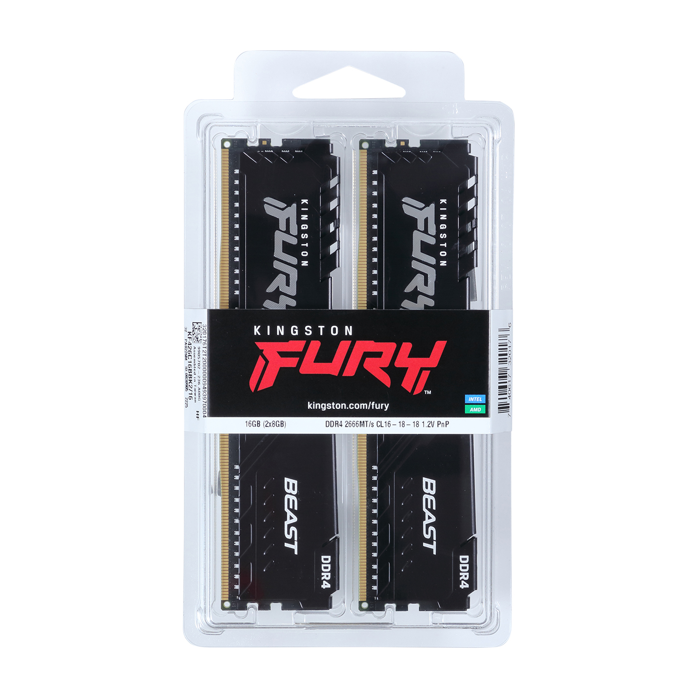 8GB DDR4-17000 DDR4-2133 デスクトップPC用 メモリ LongDIMM バルク