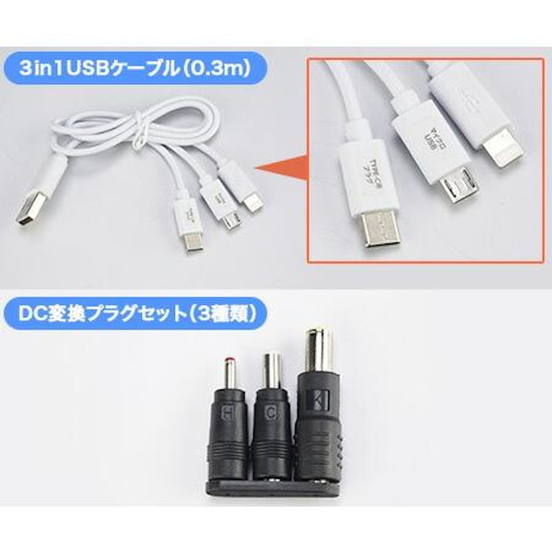 ソーラーパネル付きポータブル電源 パワーバンクキューブ 11