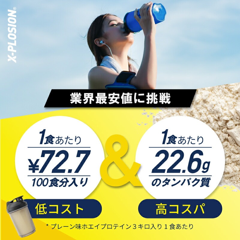 WPC100%ナチュラルホエイプロテイン カフェオレ風味 3