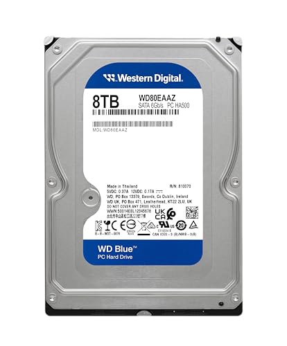 WD Blue 3TB 内蔵型ハードディスク3.5㌅ 使用時間 3421時間 CRCエラーが出たので新しく3TB内蔵ハードディスクの「WD Blue」を買っ