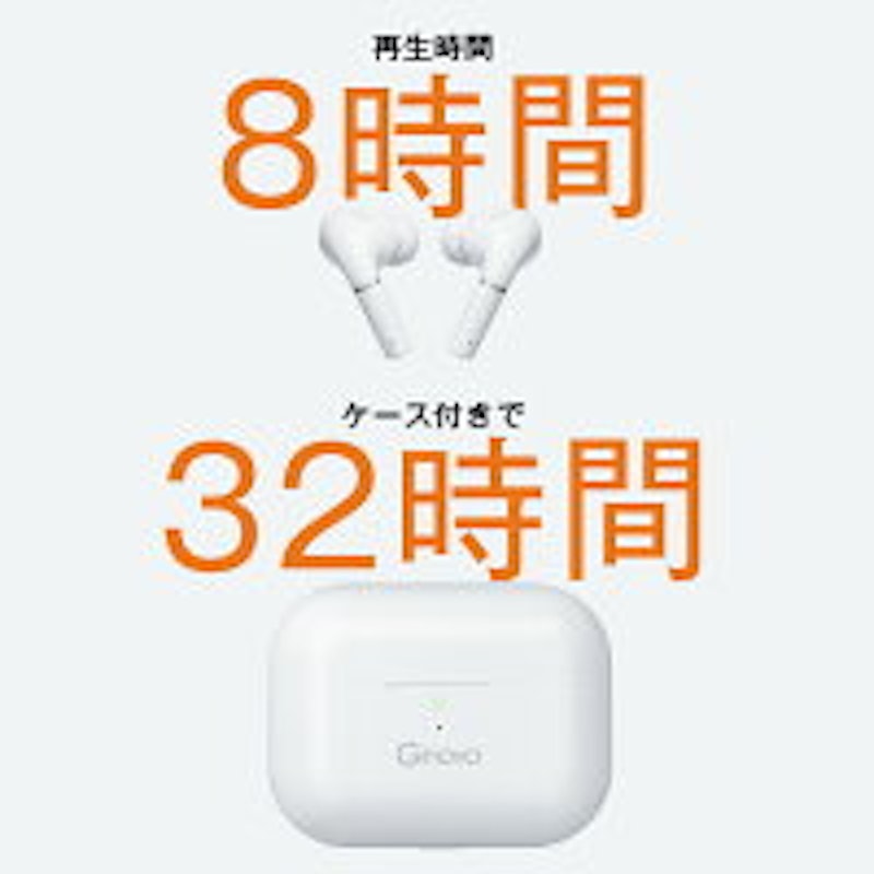 ワイヤレスイヤホン Ginova G16 3
