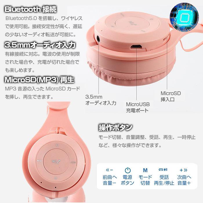 折りたたみ式 ヘッドホン  4