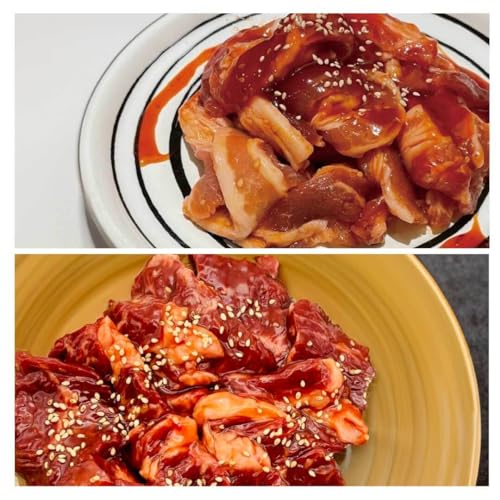 牛ハラミ＆牛カルビセット 味付け焼肉用 1