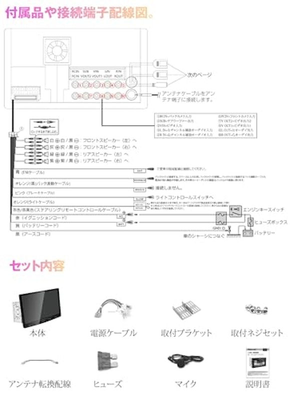 ディスプレイオーディオ 8