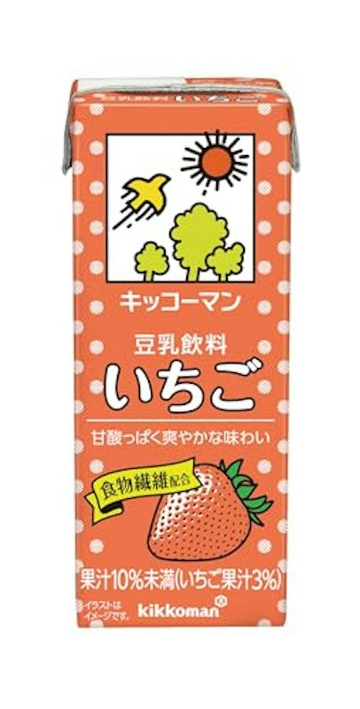 豆乳飲料 いちご 1