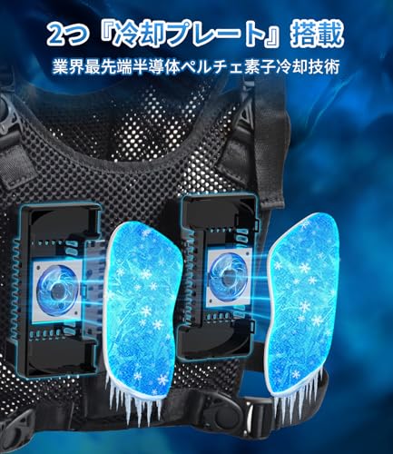 ペルチェ ベスト 冷却ブレート付き 3