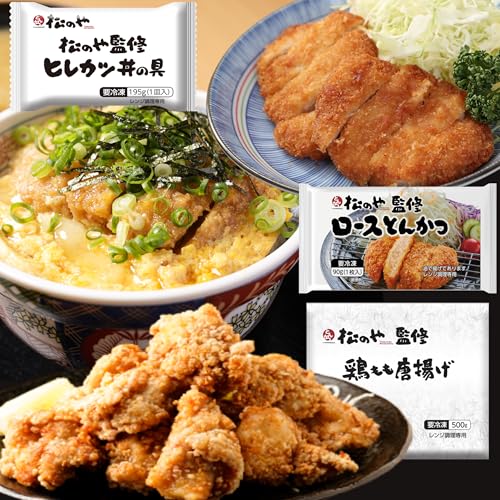 とんかつ丼からあげセット 1