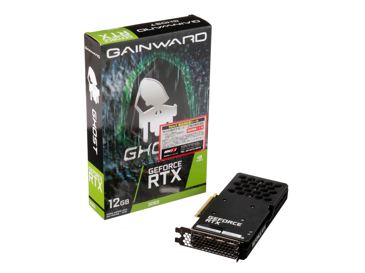 PALIT MICROSYSTEMS GAINWARD GeForce RTX 3060 Ghost PALIT MICROSYSTEMS GAINWARD GeForce RTX 3060 Ghost