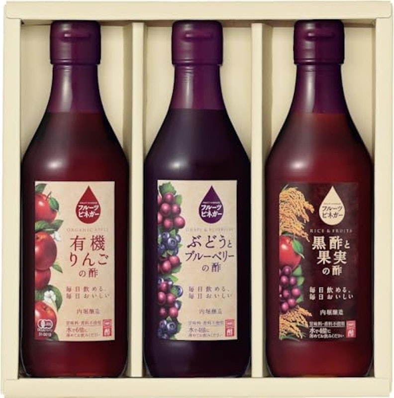 フルーツビネガー360ml 3本セット 1
